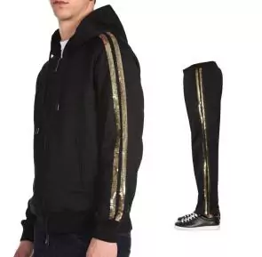 survetement sport dsquared jogging veste pantalon gold line